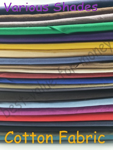 Plain cotton linen fabric - plain,