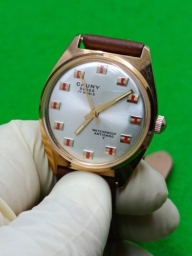 Vintage cauny watch rubis - vintage,