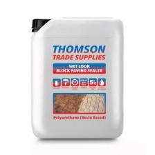 Wet look driveway sealer - , block