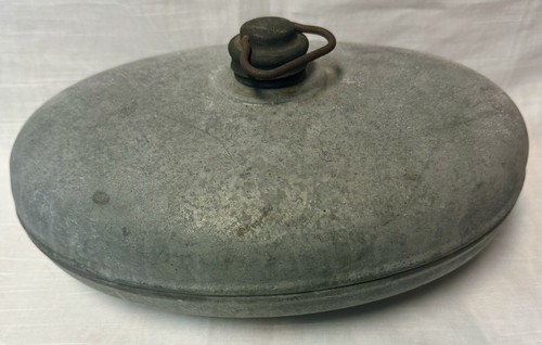 Antique galvanized oval bed - galvanized,