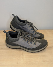 Ecco Aspina GoreTex UK4 Yak Leather Hiking Walking Trainers Autumn Winter Shoes