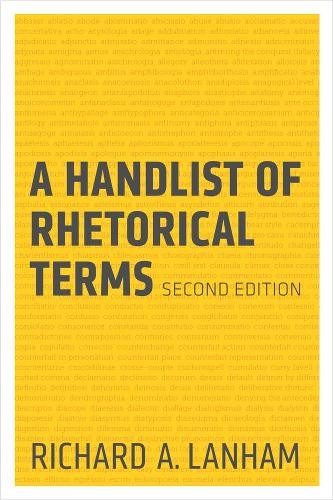 Handlist rhetorical terms - a,