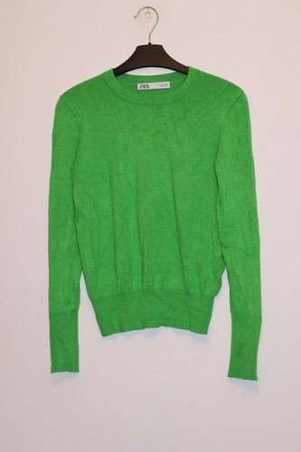 Zara bright green knit - bright,