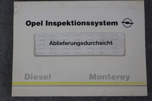 Opel monterey diesel - opel, diesel-customer