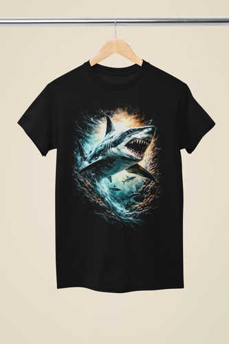 Great white shark attack - shark,