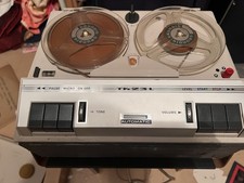 Grundig TK20 Vintage Reel-to-Reel Recorder With Microphone In Box