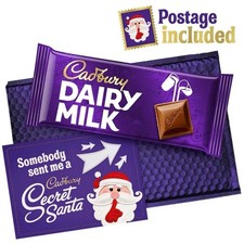🎅CADBURY SECRET SANTA BAR 🍫 ⤵️[READ DESCRIPTION PLEASE - 3 PER ADDRESS]