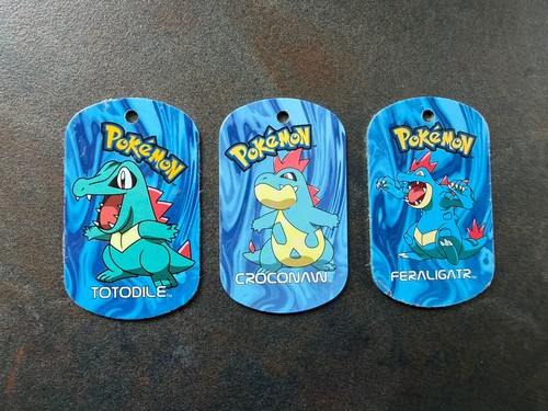 Pokemon metal tags - metal,