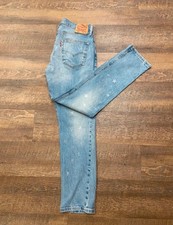 Levi 511 star patterned jeans