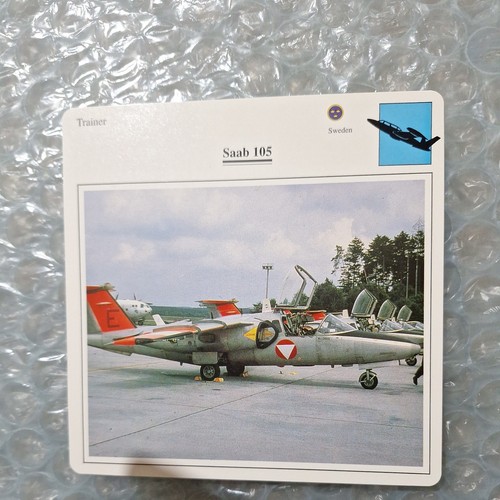 Collectors club card saab 105 - club,