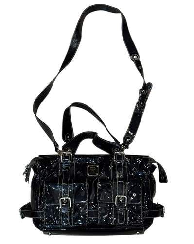 Mcm boston patent leather - mcm,