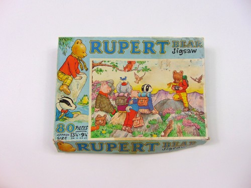 Vintage 1970 rupert bear with - rupert,