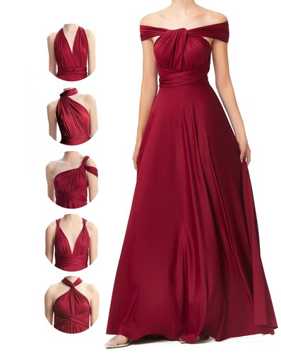 Multiway dress burgundy - multiway, dress,burgundy