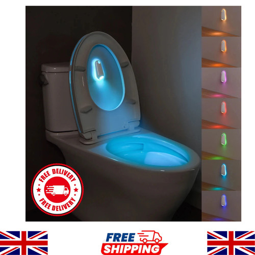 Motion sensor toilet night - toilet,