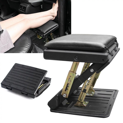 Footrest with soft pad - with,
