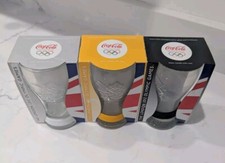 Coca Cola glasses X3