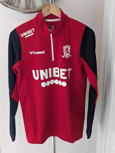 Middlesbrough half zip - half,