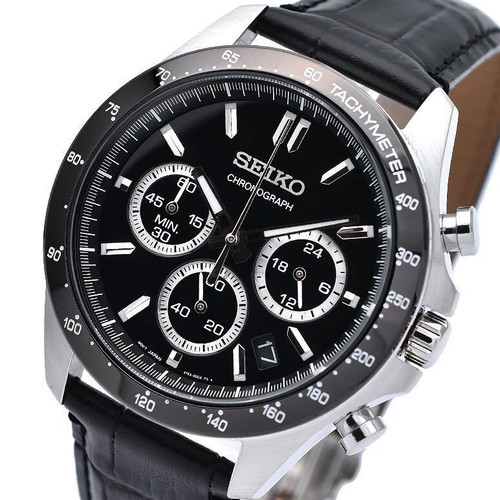 Seiko spirit black dial - seiko,
