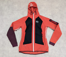 Ortovox Jacket Womens Large Merino Wool Ski Hiking Softshell Piz Duelda Mountain