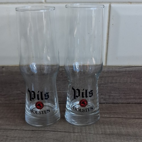 Pair vintage holsten pils - pair,