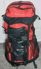 ProAction Maine 90L Large Red/ Black Hiking/ Camping Backpack
