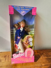 Vintage 1997 HORSE RIDING BARBIE Doll Horse MATTEL Original box unsealed