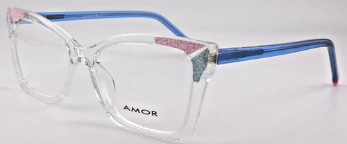 Amor clear cat eye eyeglasses - cat,