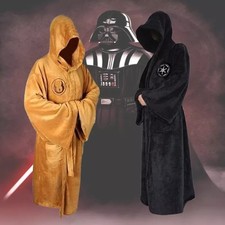 New UK Men Bathrobe Jedi Sith