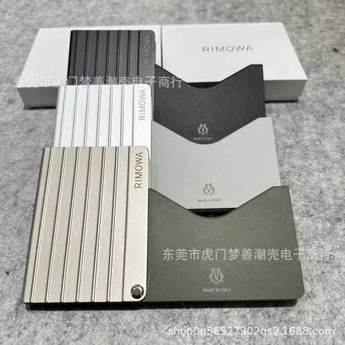 Rimowa card holder - rimowa, aluminium