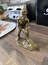 Vintage Brass Coal Miner
