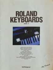 Vintage Roland Keyboards Brochure / Catalog 1988 - German Edition Music Gear