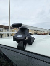 Full Thule WinBar Evo Alu Roof Bars And Thule Proride 598 Bike Carriers