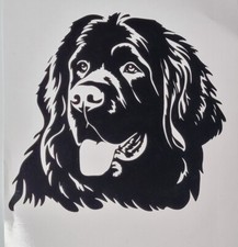 1x Newfoundland Dog Vinyl