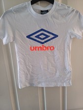 Bnwt Boys Umbro White T Shirt