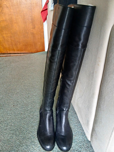 Sam edelman black leather over - edelman,
