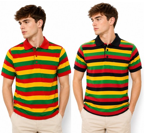 Men rasta polo - men's,