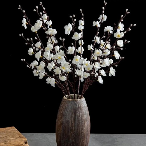 Artificial silk plum blossom - artificial,