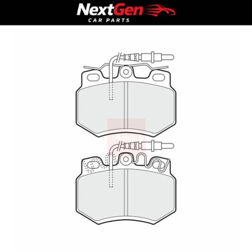 Front brake pads apec for - brake,