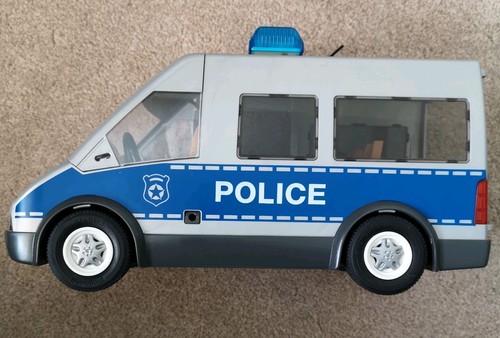 Playmobil police transport van - police,