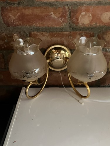 Brass tulip frosted - 2,