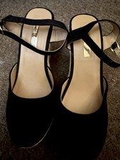 Primark size 4 Black wedge