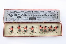 W Britain British Soldiers Lead Figures Princess Louises Argyle & Sutherland 