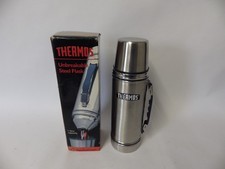 Thermos 2420 Stainless Steel 1 Litre Flask With Box