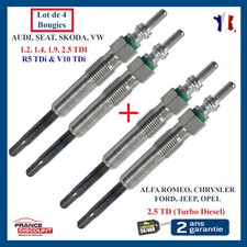 4 Glow Plug Roomster Bora Golf