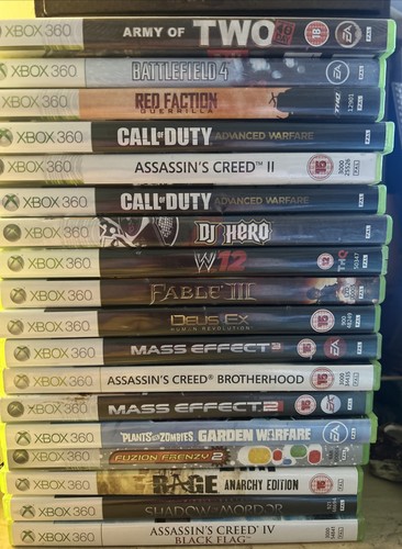 Xbox 360 games bundle 18 - 360, x