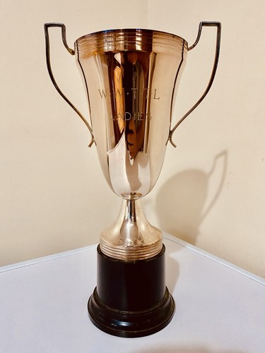 Silver trophy - 11.5”, |