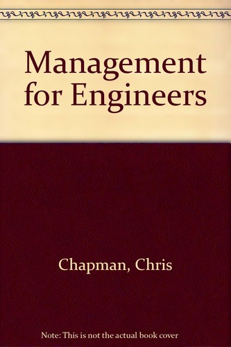Management for engineers - management,