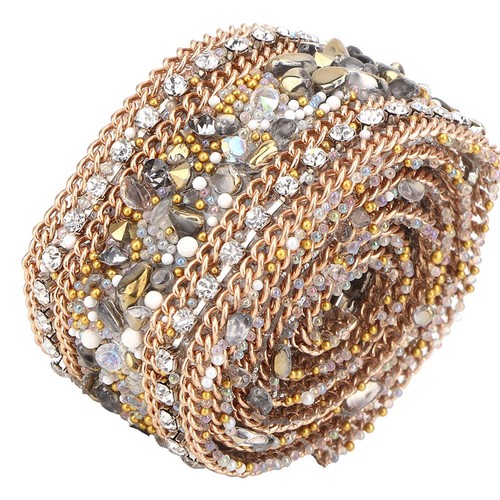 Roll crystal chain - chain, trim
