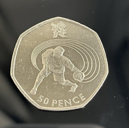 2011 fifty pence 50p london - 2011,