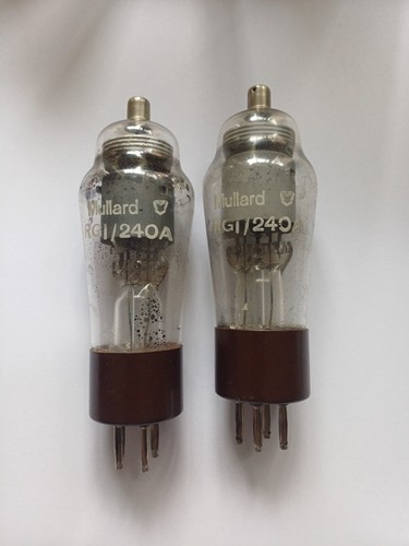 Mullard rg1 240a - mullard, vacuum